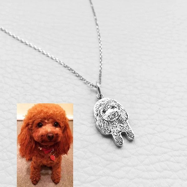 DIY Necklace With Photo Engraving From The Cute Pet Series