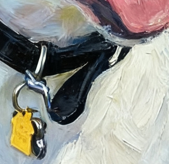 Pet Portrait Giclee Print   Dogo Argentino  M007